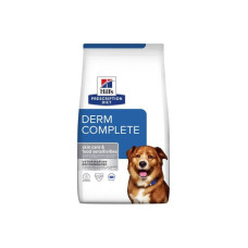 Hills PD Derm Complete - дієтичний корм Хіллс при харчовій алергії та атопічному дерматиті у собак, 12 кг
