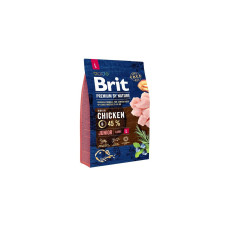 Сухий корм для цуценят Brit Premium Dog Junior L 3 кг - курка