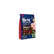 Сухий корм для собак Brit Premium Dog Adult L 3 кг - курка