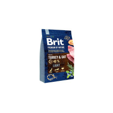 Сухий корм для собак Brit Premium Dog Light 3 кг - індичка
