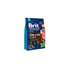 Сухий корм для собак Brit Premium Dog Sensitive 3 кг - ягня та рис