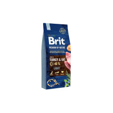 Сухий корм для собак Brit Premium Light 15 кг - індичка