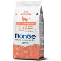Сухий корм для котів Monge Cat Adult з лососем 10 кг