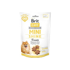 Ласощі Brit Care Mini Treats Shine д/собак малих порід д/блискучої шерсті лосось 50 г