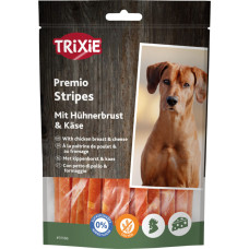 Ласощі для собак Trixie PREMIO Chicken Cheese Stripes 100 г (курка та сир)